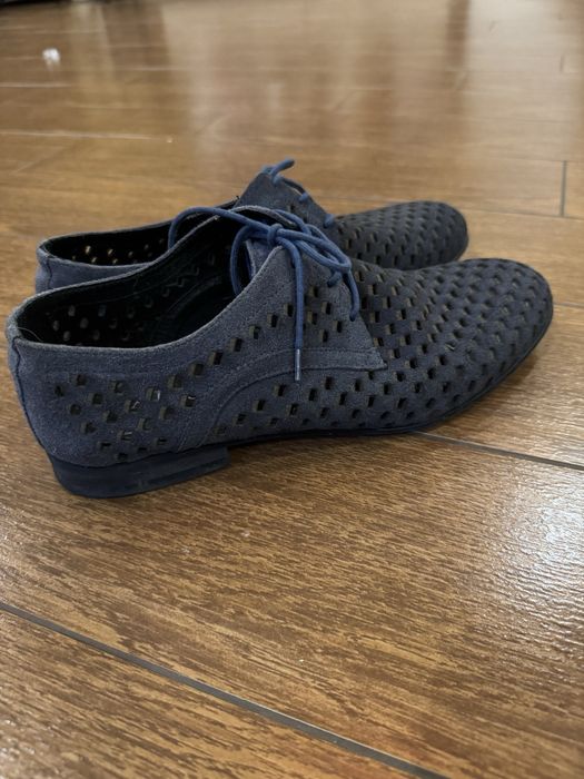 Чоловічі черевикі туфлі шкіряні Badura