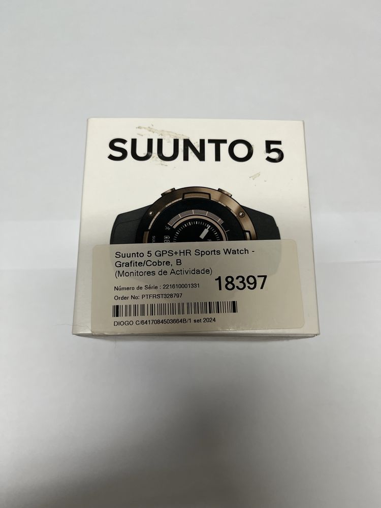 Suunto 5 com garantia de 4 anos