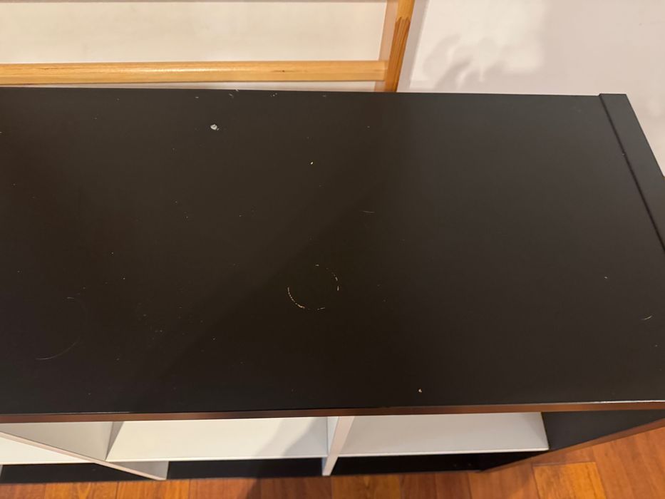 Szafka Ikea czarno-biała