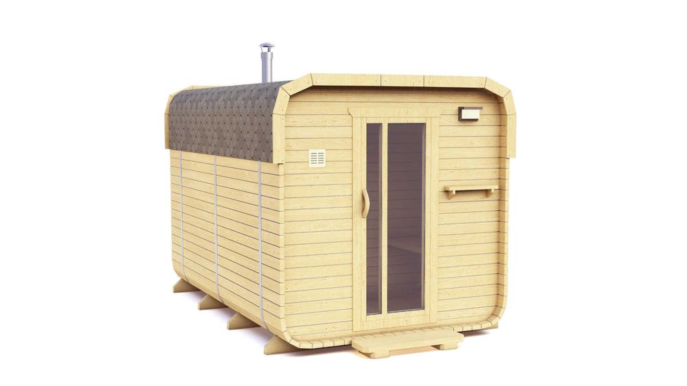Sauna Ankel 3,6 m z zabudowanym przedsionkiem