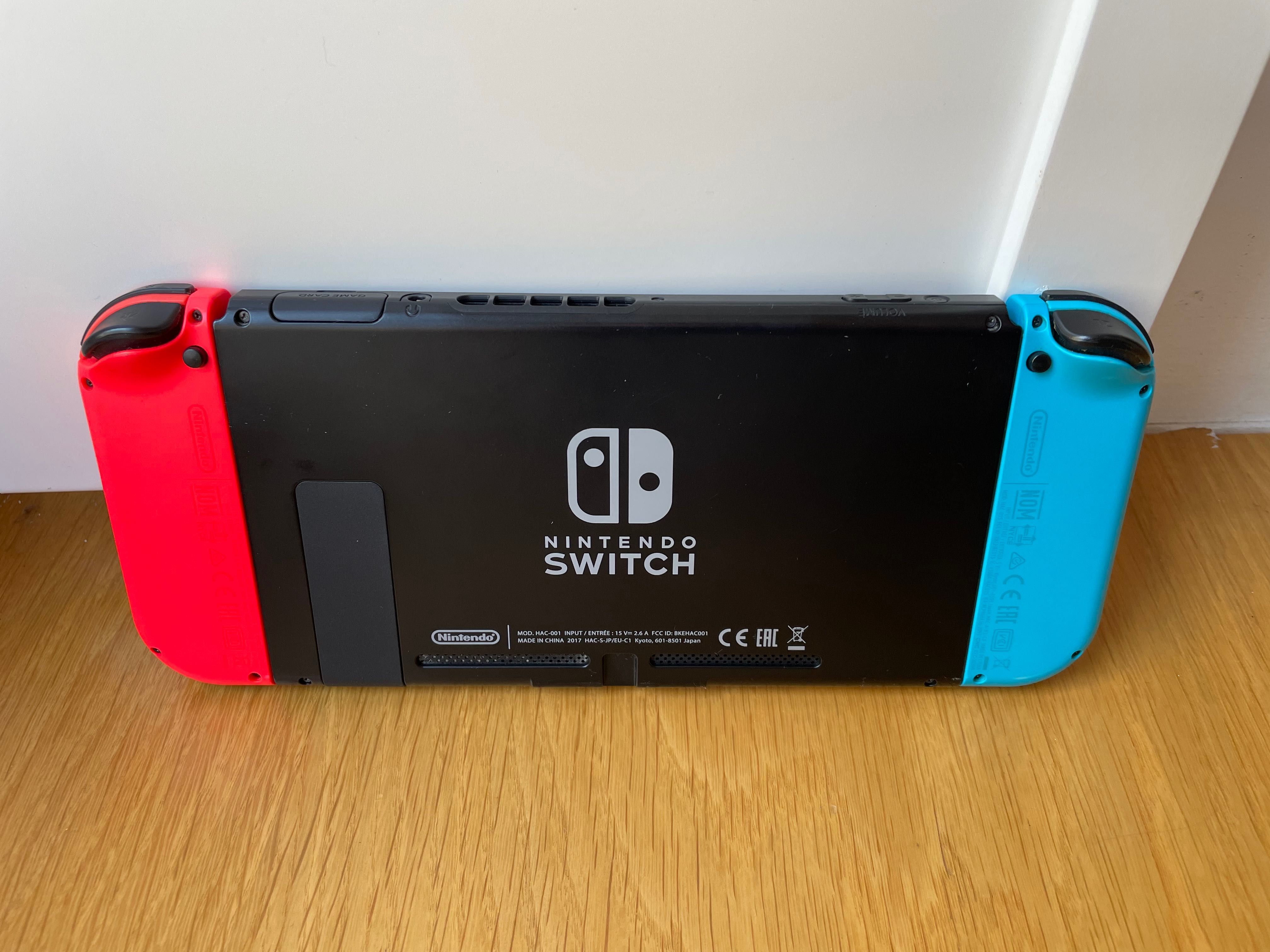 Nintendo Switch + Jogos + Acessórios