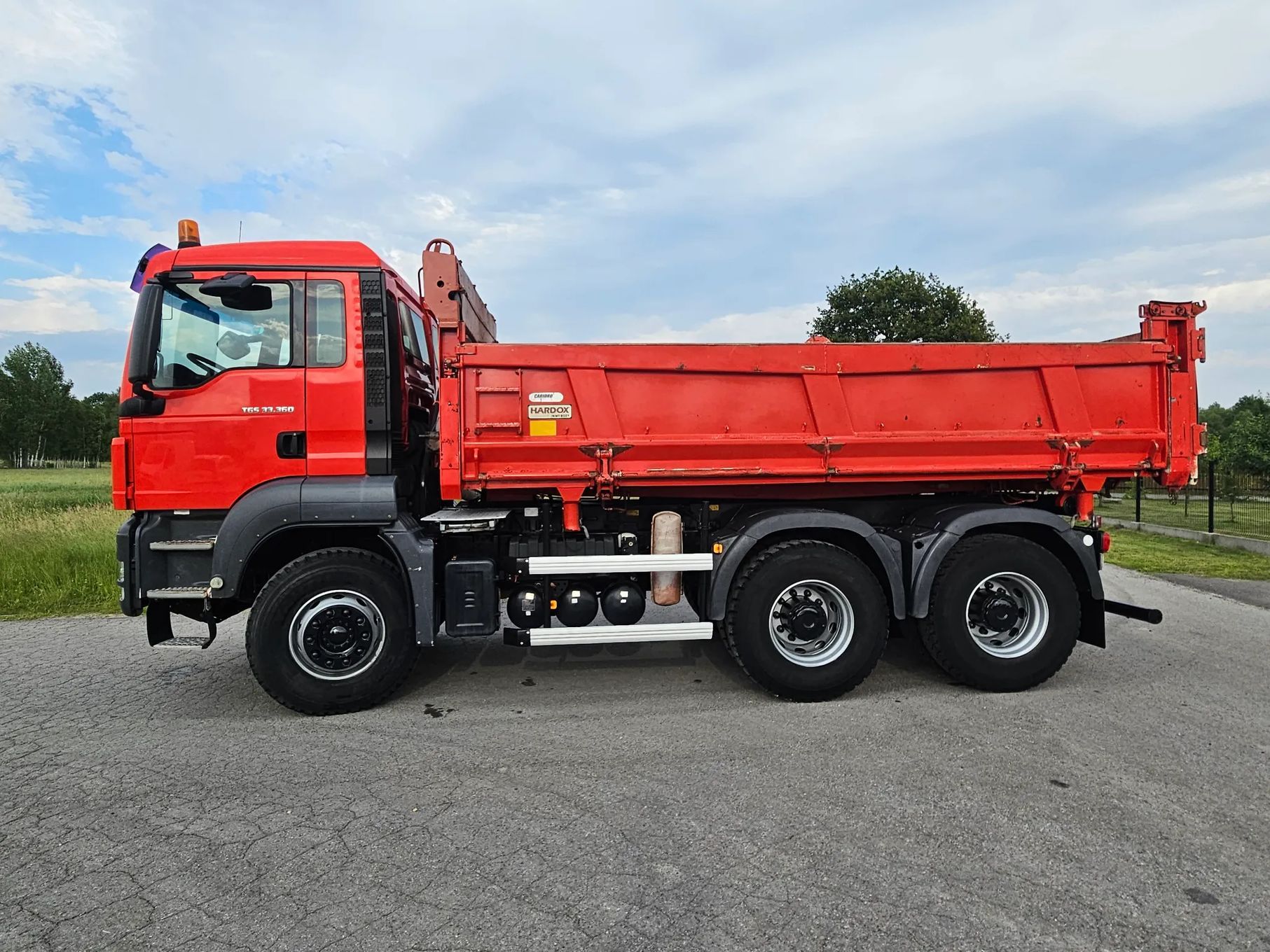 MAN TGS 33.360*6x4*WYWROTKA 2-STRONA*HYDROBURTA*