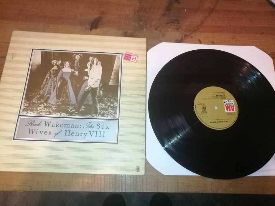 RICK WAKEMAN (Prog) -The Six Wifes Of Henry VIII  (Ed ING-GAT-1973) LP