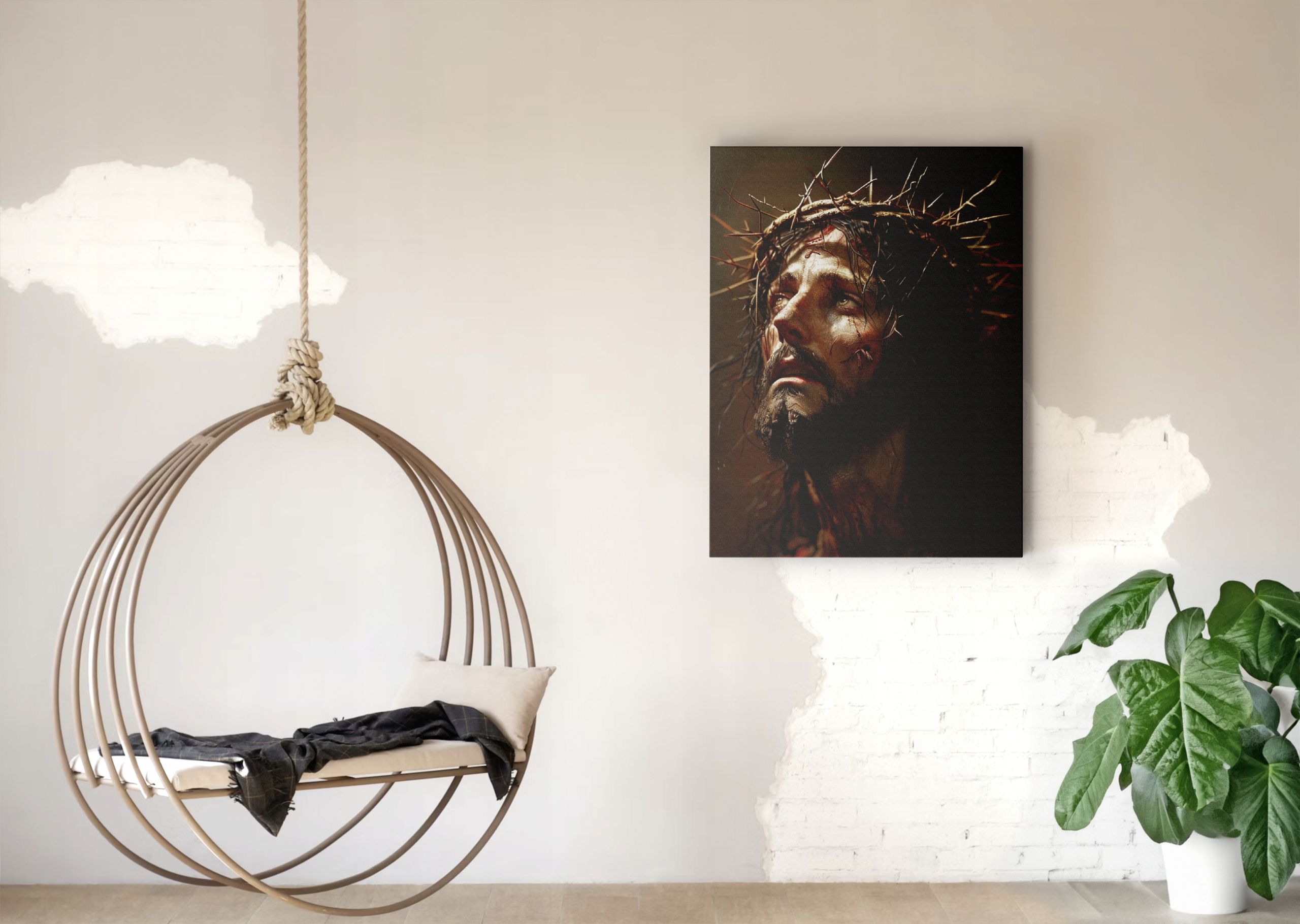 Obraz na płótnie Jezus Chrystus 60x80