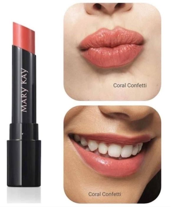 Wyjątkowo Nawilżająca Szminka Supreme Coral Confetti Mary Kay