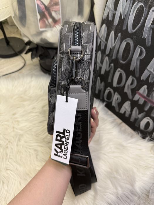 Сумка Karl Lagerfeld чоловіча через плече