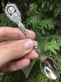 Нова срібна ложечка «Николай Чудотворец», срібло 925 проба