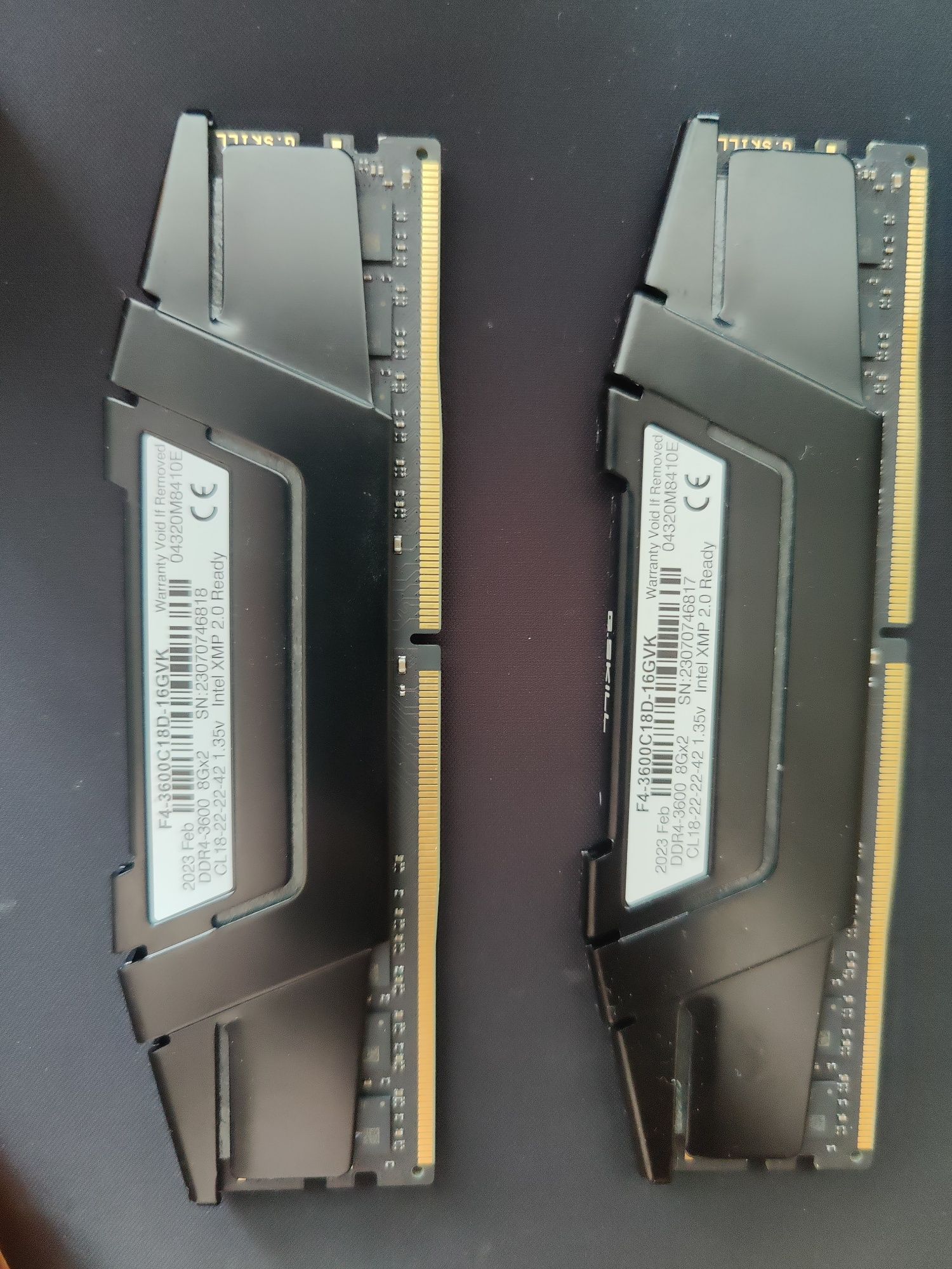 Оперативная память G.Skill DDR4-3600 16gb  (2x8)