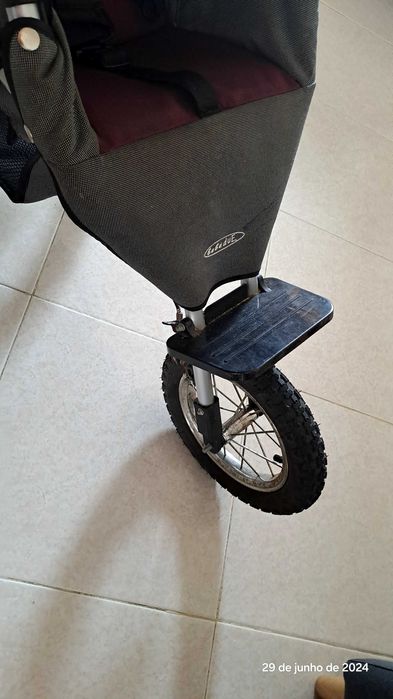 Carrinho ɓebé esporte corrida trilha