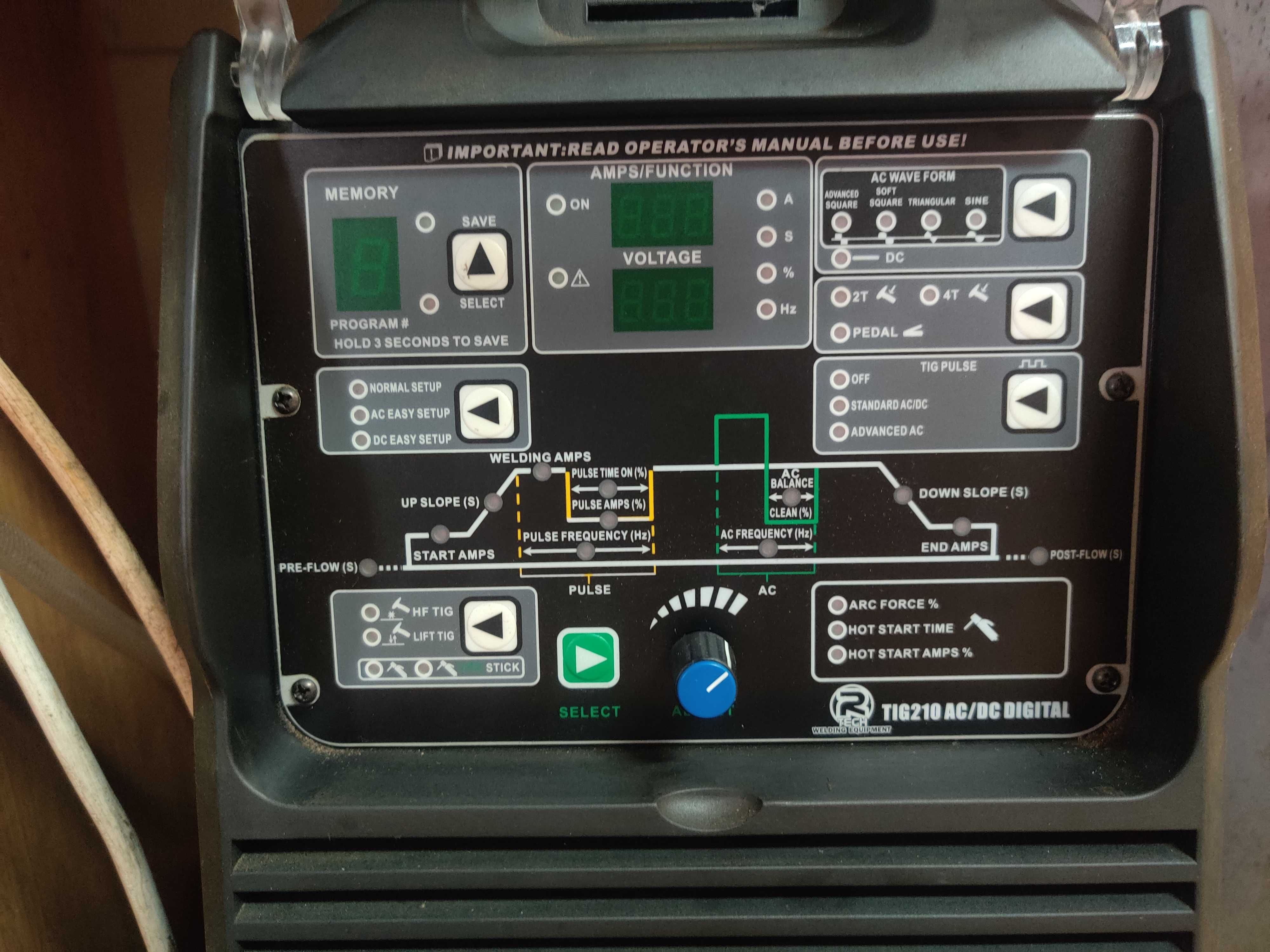 TIG210EXT Digital AC/DC TIG Welder - Aparelho de Soldar