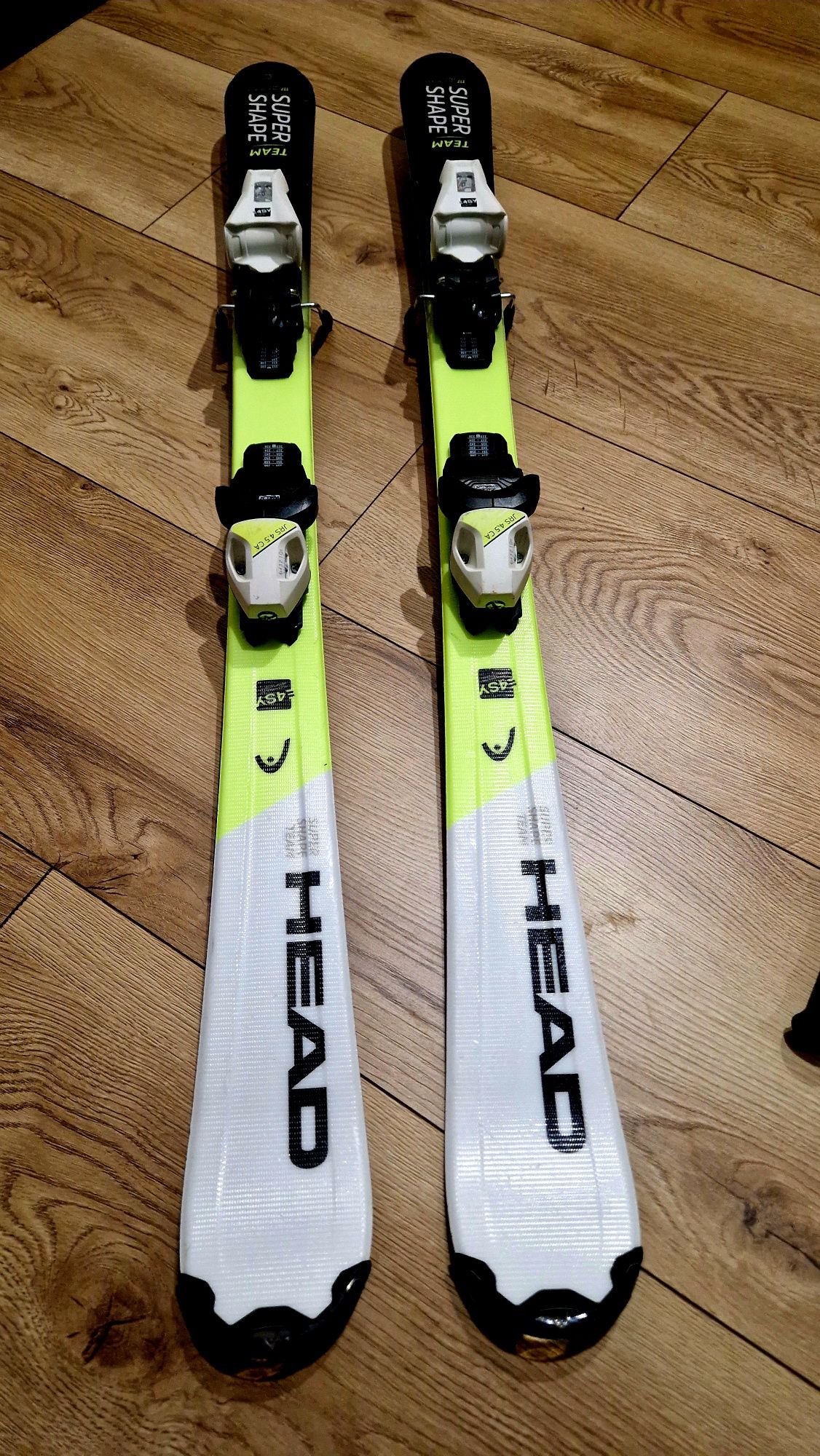ZESTAW Narty dziecięce Head Supershape Team 117 cm buty HEAD Raptor