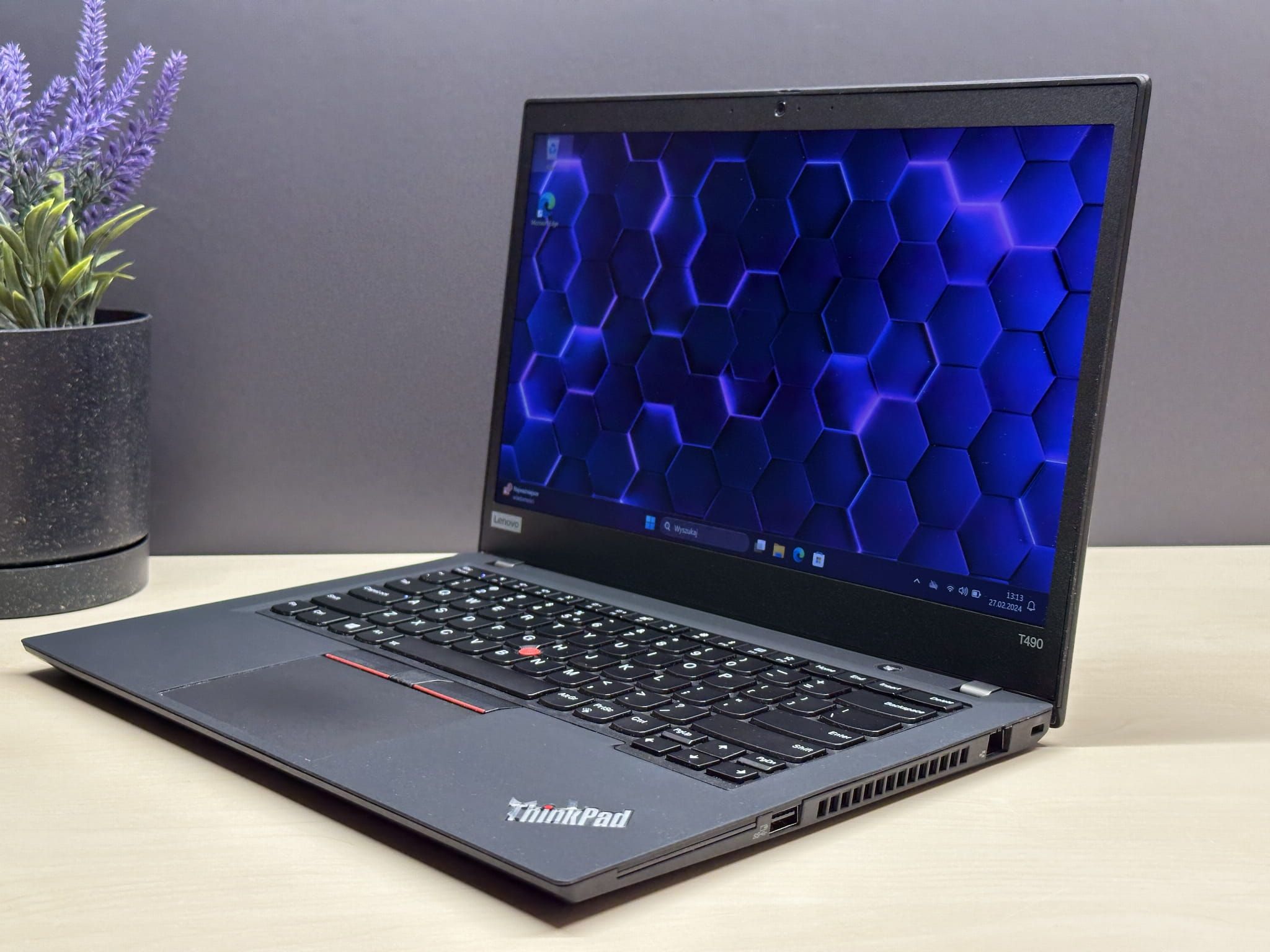 Laptop Lenovo ThinkPad T490 | i5-8365U / FHD / US / 16GB RAM / 512Nvme