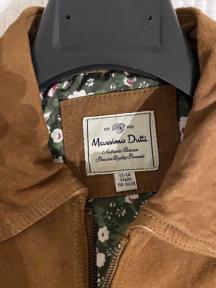 Casaco de pele da Massimo Dutti