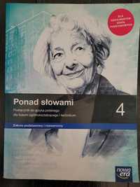 Podręcznik "Ponad słowami 4"