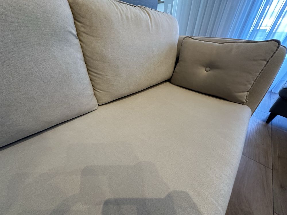 Sofa AGATA 2 osobowa Bezowa