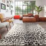 Dywan leopard lampart cetki design panterka