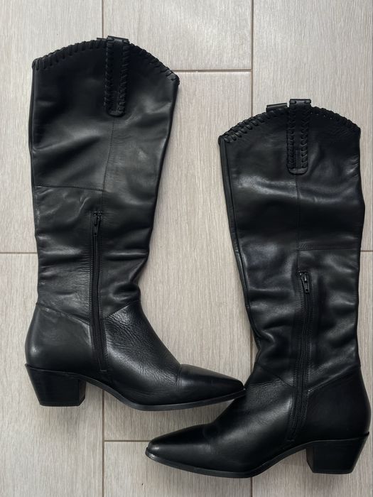 Козаки шкіряні 40 розмір