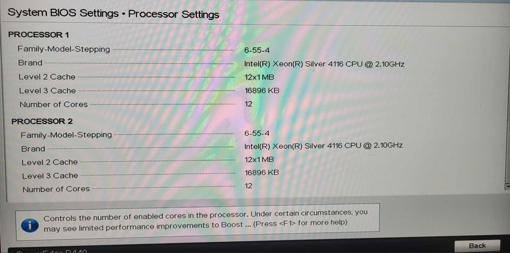 Dell PowerEdge R440, 2 x Xeon4116- 96GB -2x900GB SSD- 10GBFiber