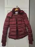 Kurtka r.S Calvin Klein Puchowa bordowa