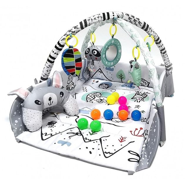 Килимок розвивальний 4 в 1 інтерактивний