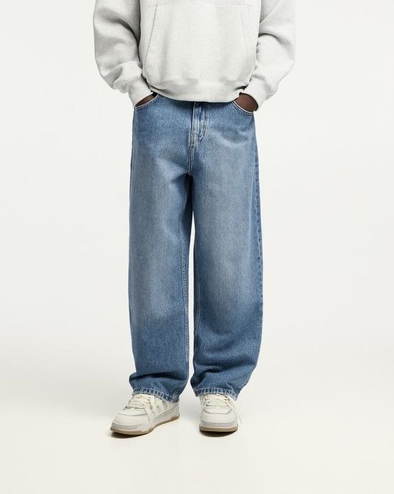 Широкі Джинси (M-L) Pull&Bear Baggy Loose Оригінал Нові Широкие Джинсы