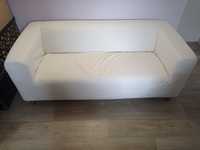 Sofa 2-osobowa biała