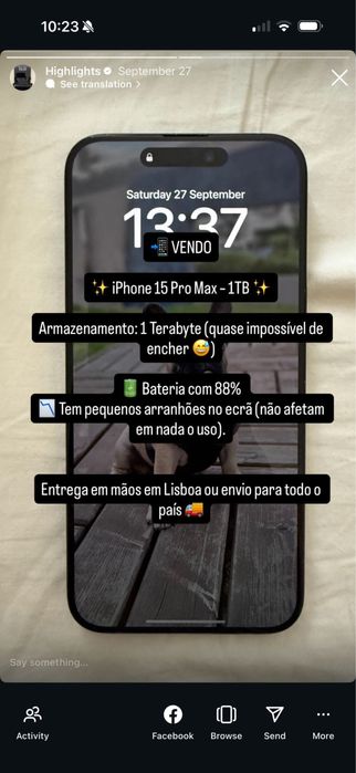 iPhone 15 Pro Max 1TB