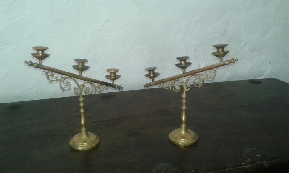 Candelabros antigos