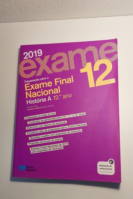 Livro preparação para exame nacional final 12° ano - ( História A)