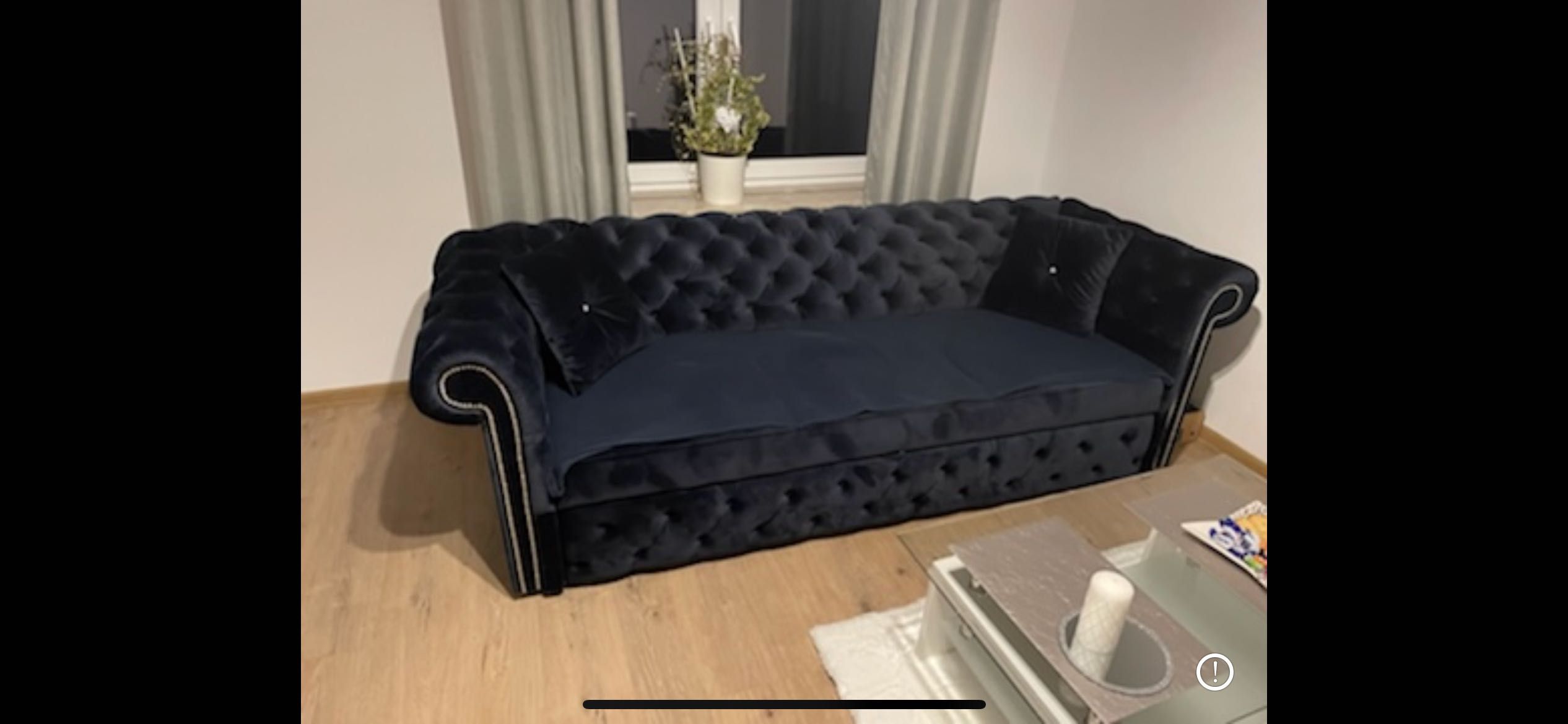 Sofa Chesterfield Lux z funkcją spania