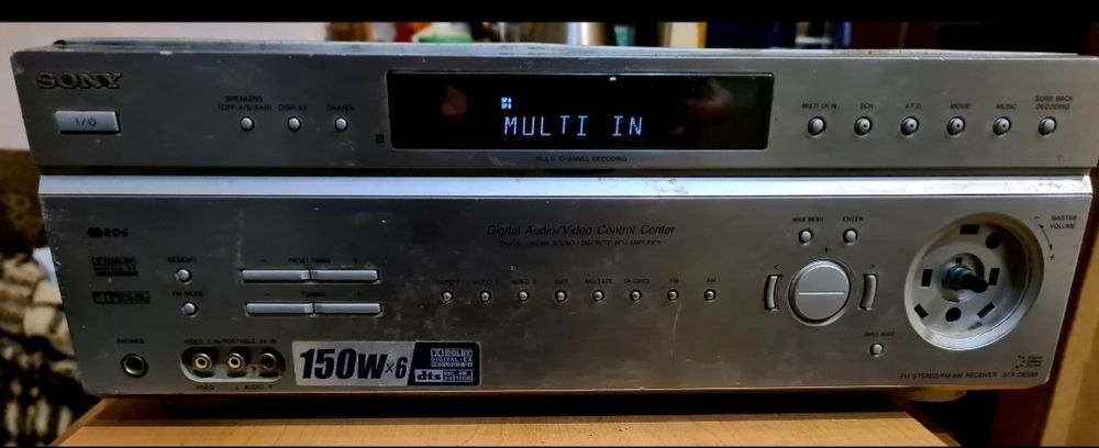 Ресівер, підсилювач Sony str-de598