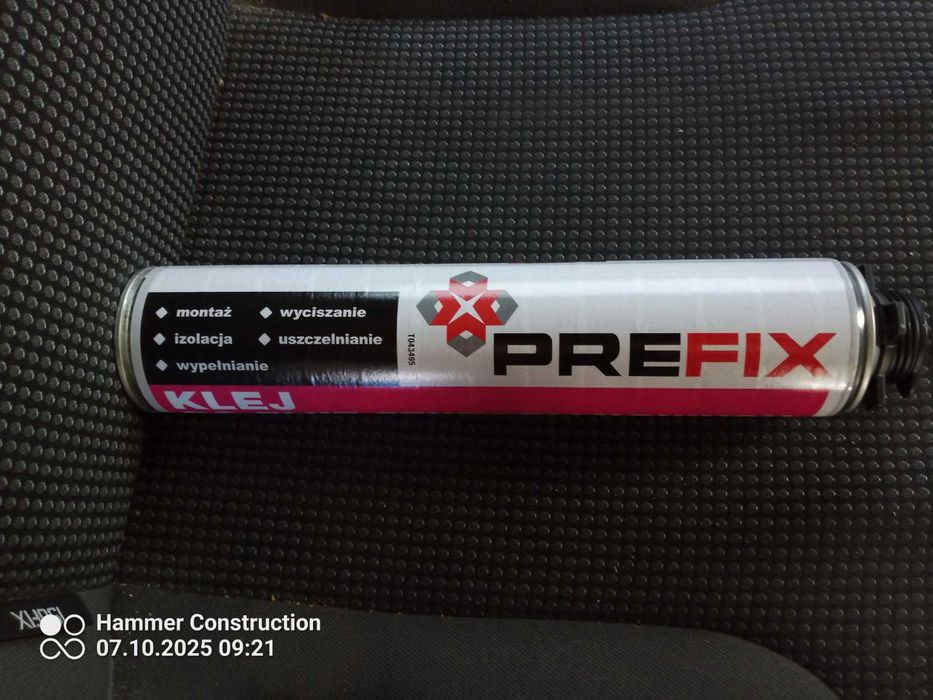 Klej do styropianu PreFix 12szt