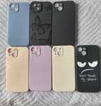 Iphones capas novas na compra de 1 capa e 1 película oferta 1 capa e proteção câmara