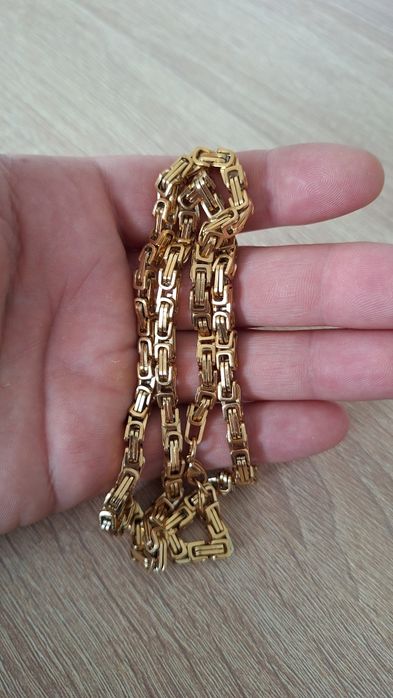 Łańcuch pozłacany, splot królewski