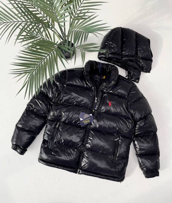 Пуховик RALPH LAUREN новий з вишивкою та  бірками теплий на зиму С-ХЛ