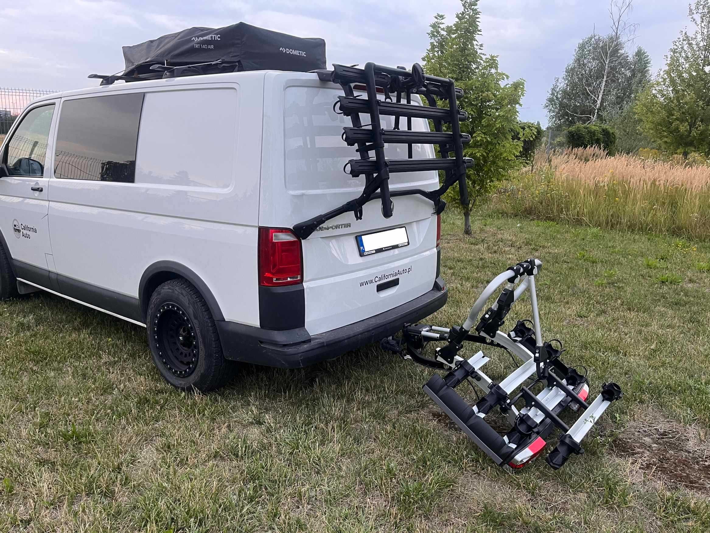 Bagażnik rowerowy do busa vana na 3 4 rowery Nowy Multivan Multivan T7
