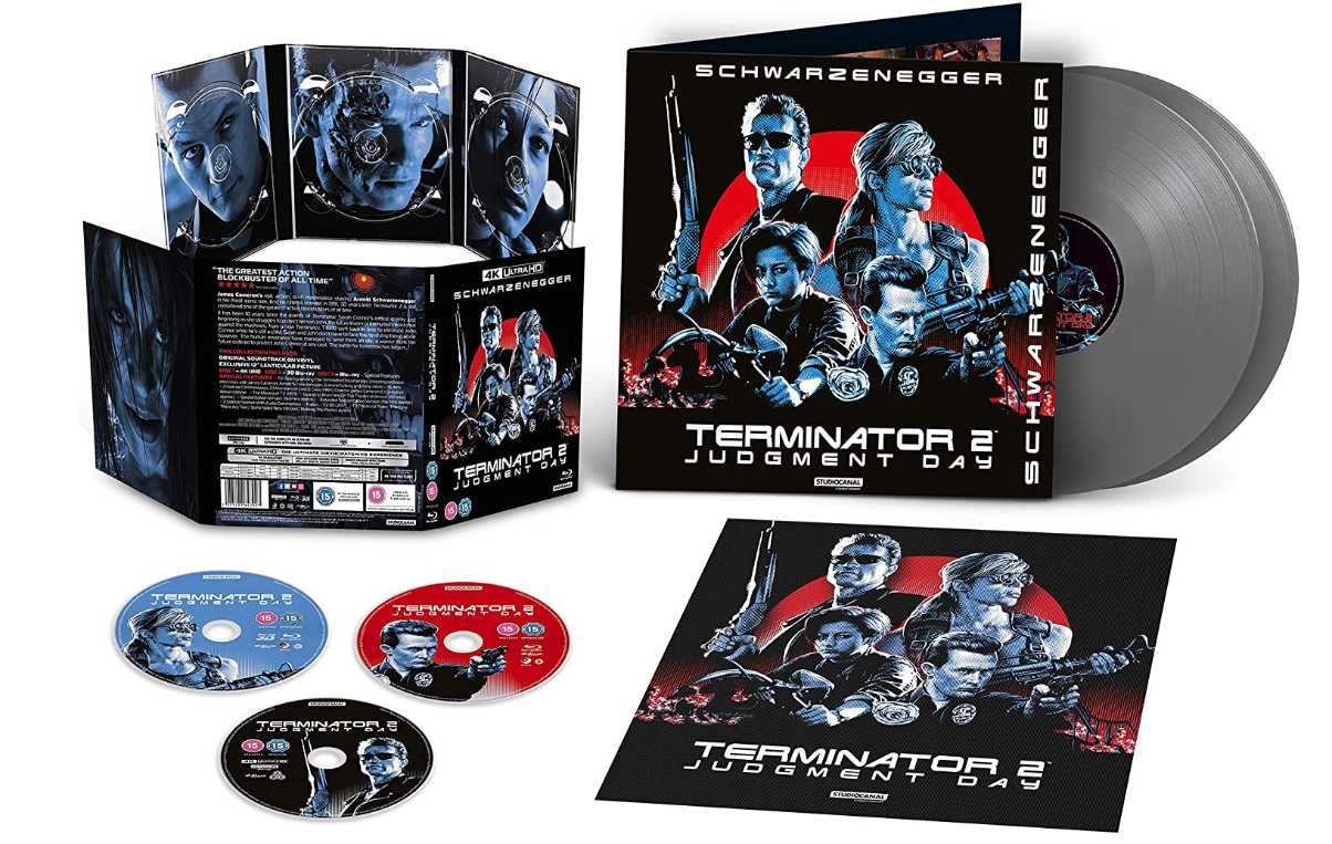 Terminator 2LP BoX +4K, 3D, 2D, plakat