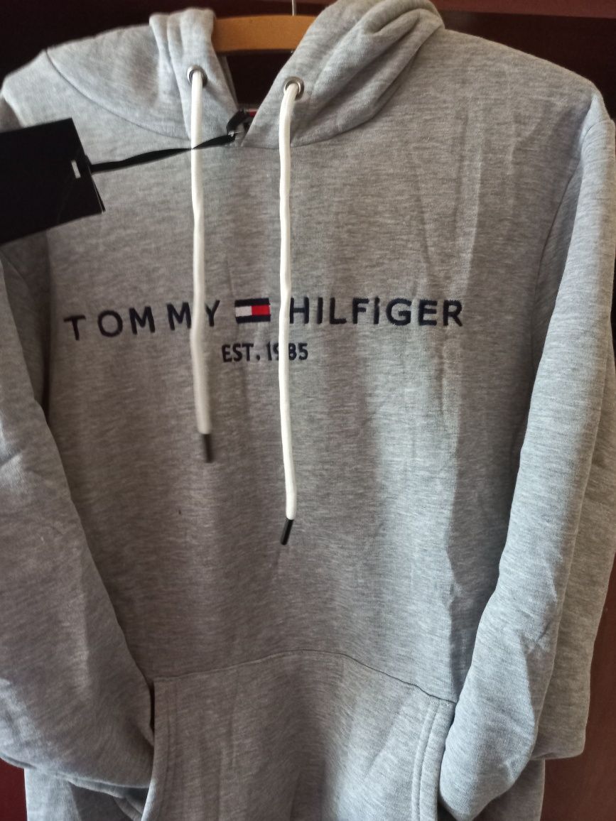 Tommy hilfiger Bluza szara XL