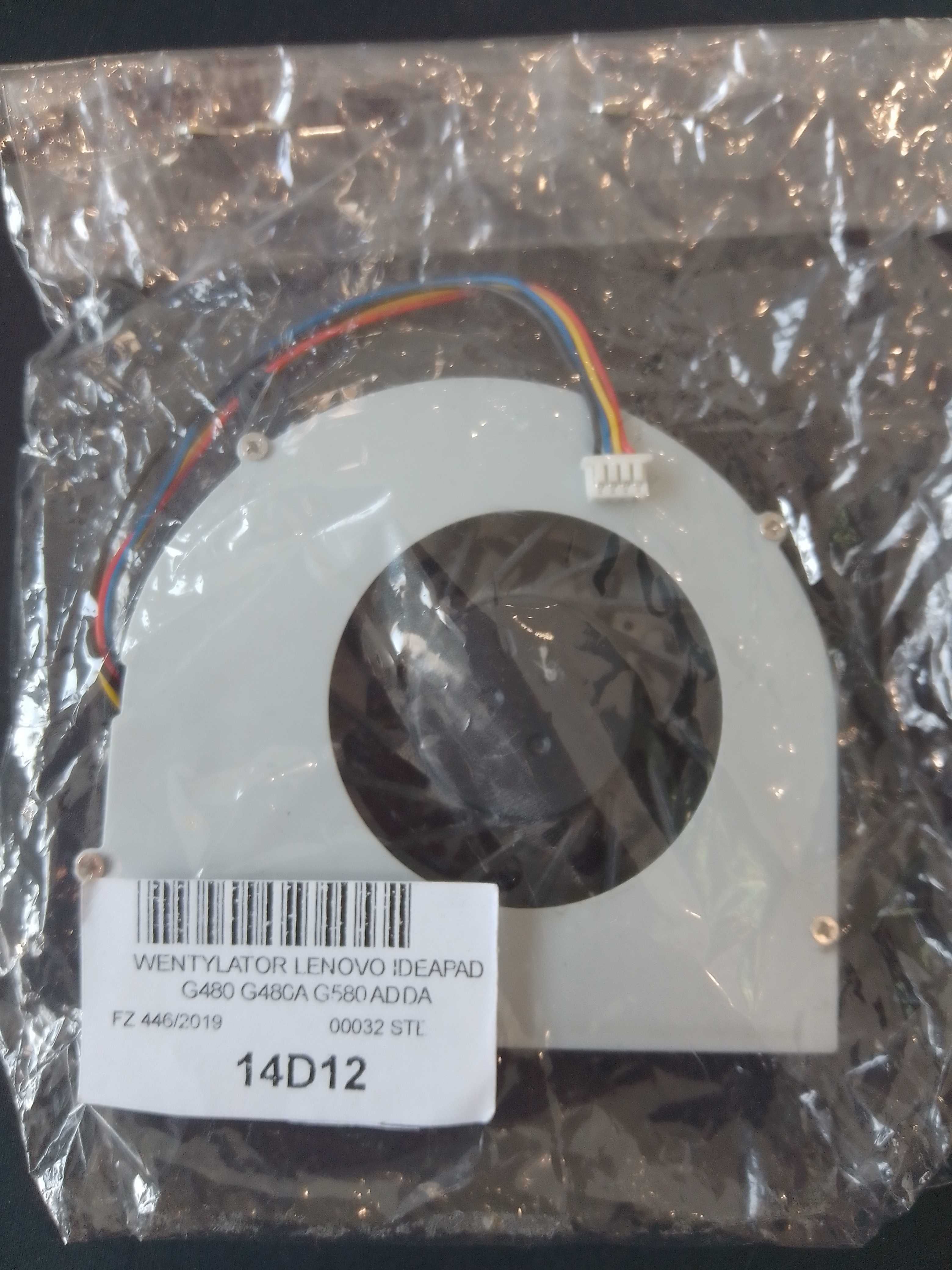 Wentylator Lenovo ideapad G480 G580 ADDA XRBIJIBENFAN (000834)