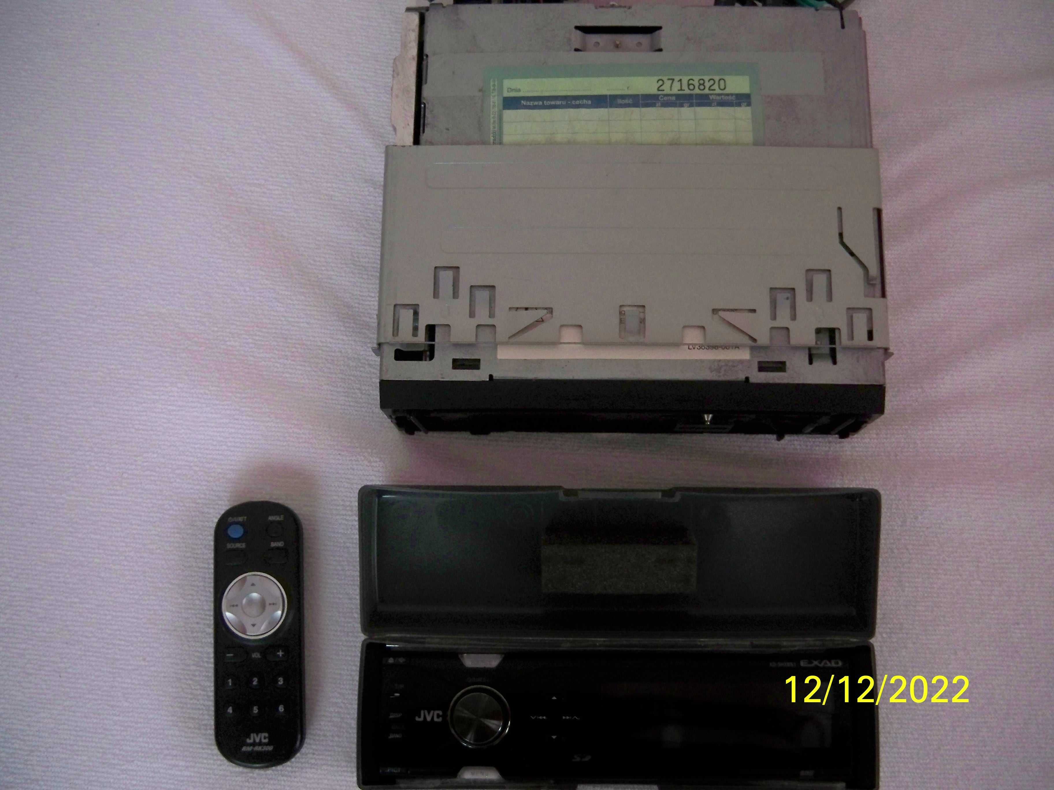 Radio JVC KD-SHX 851