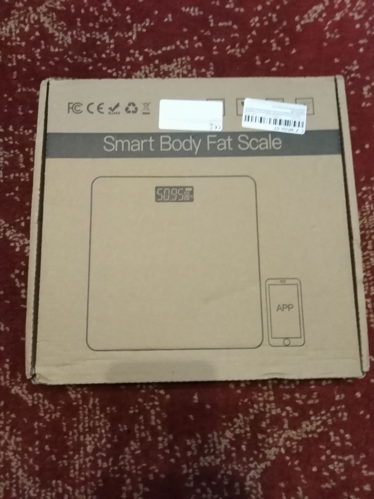 Analityczna waga łazienkowa na bluetooth
