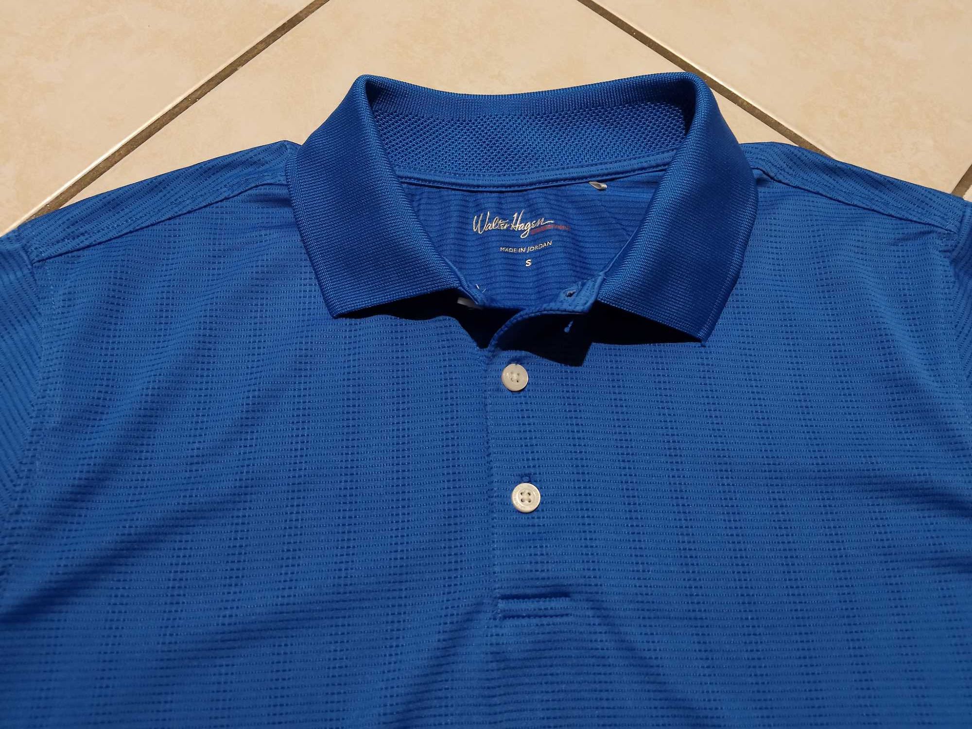 WALTER HAGEN USA - NOWA! z LOGO Koszulka Polo Męska rozmiar S