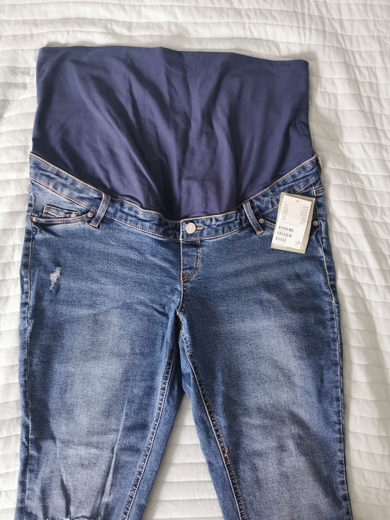 NOWE z metką! Spodnie ciążowe Mama Skinny H&M rozmiar L