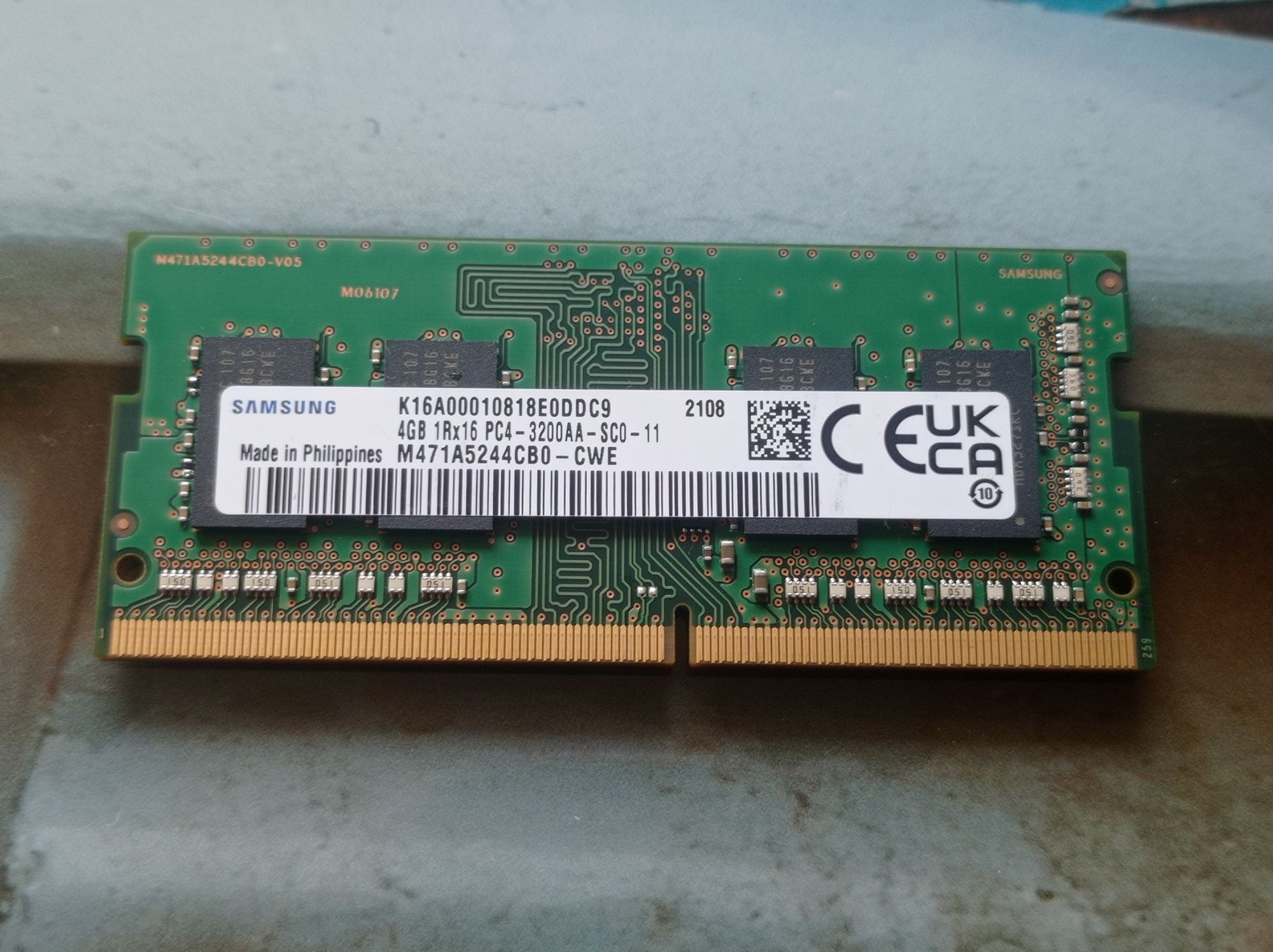 Pamięć RAM DDR4 3200MHz 4GB