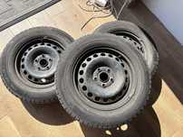 Felgi stalowe z oponami 195/65r15 Golf 5 michelin