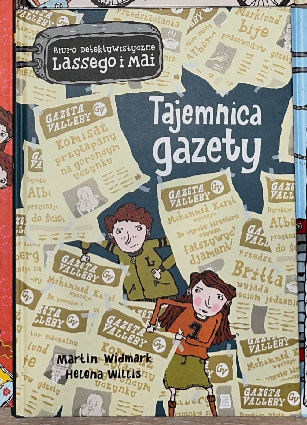 Tajemnica gazety Martin Widmark Biuro Detektywistyczne Lassego i  Mai