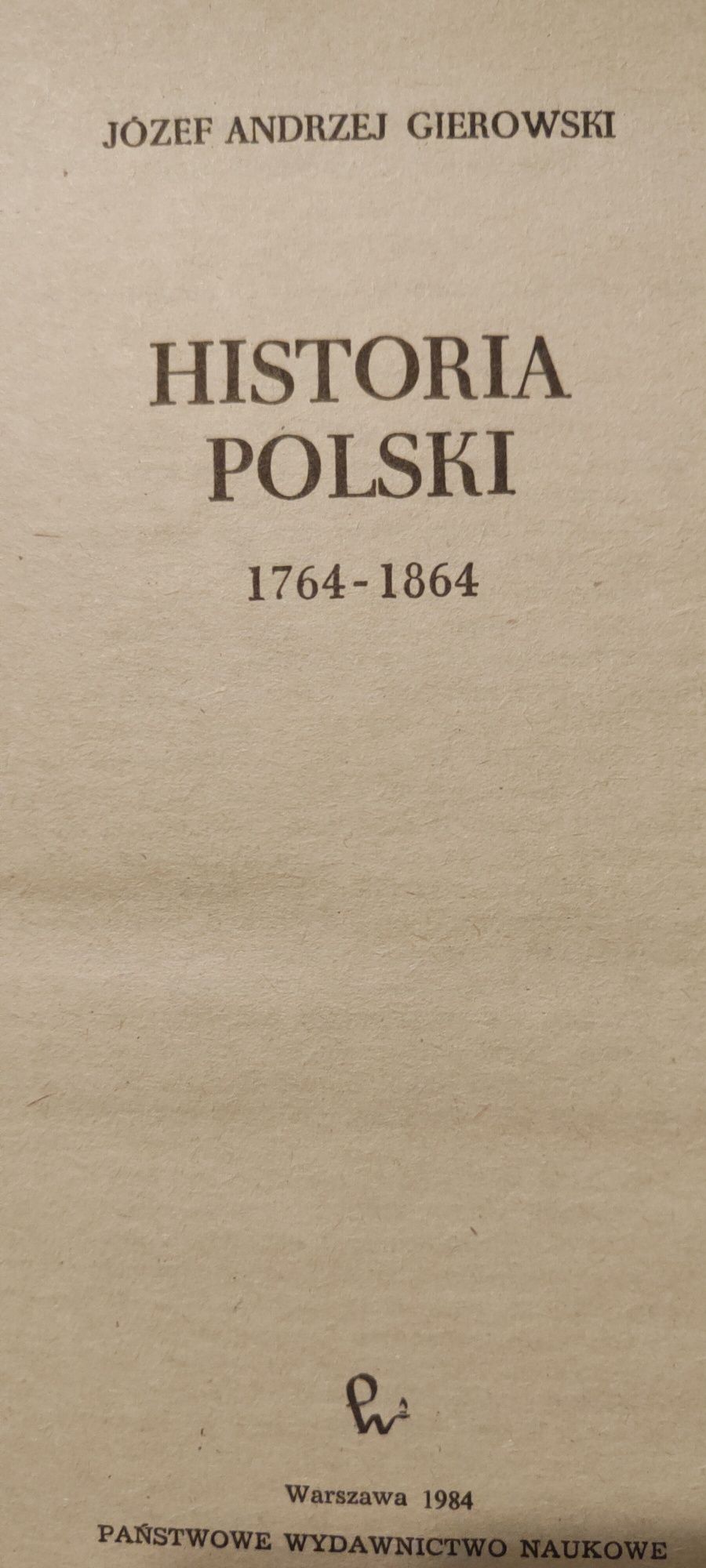 Historia Polski 4 tomy