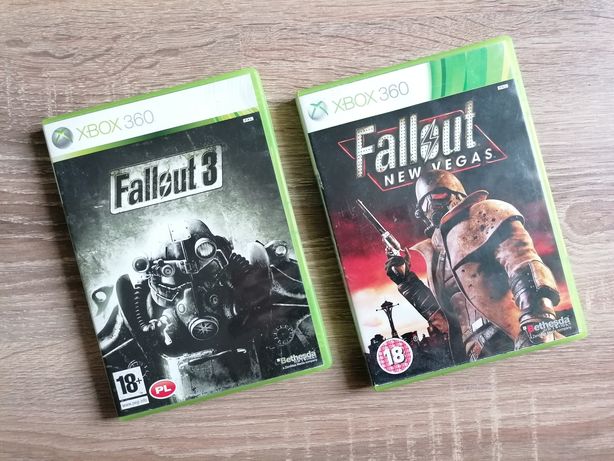 Dwie gry Fallout na XBOX 360