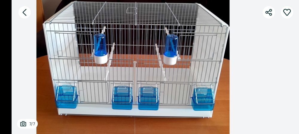 Sprzedam klatki 2GR komplet z pojemnikami