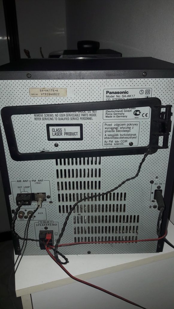 Aparelhagem panasonic ler descrição